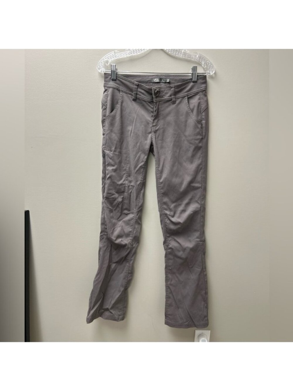 Prana Women’s Grey Halle Straight‎ Pant ll